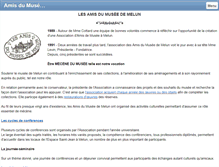 Tablet Screenshot of amismusee-melun.com